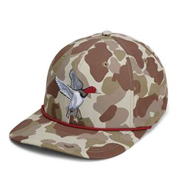 Paramount Outdoors Red Head Duck Hat - Best Camo Hat for Duck Hunting