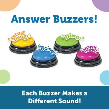 Recordable Answer Buzzers for Interactive Learning