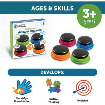 Recordable Answer Buzzers for Interactive Learning