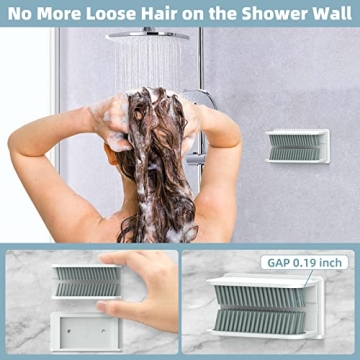 Shower Hair Catcher - Reusable Hair Trap for Drain