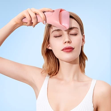 Teenitor Pink Ice Roller for Refreshing Skin Care