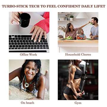 Polychrome&air Press On Nails Medium Almond ABS Natural Fit Fake Nails with Jelly Glue Reusable Manicure Glue On Nail Tip False Nails for Woman and Girl UV Gel Cover Glossy Nail 15Sizes 30PCS（Rainbow）