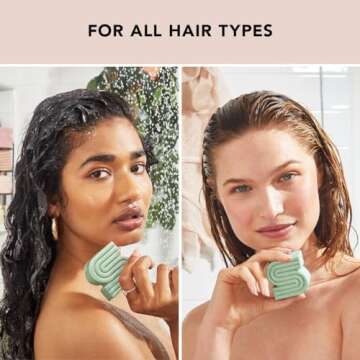 Kitsch Tea Tree & Mint Anti-Dandruff Shampoo Bar - Vegan, Natural, Paraben & Sulfate Free | For Itchy Scalp & All Hair Types | Made in US, 3.2oz