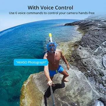 AKASO Brave 6 Plus 4K Action Camera with Voice Control