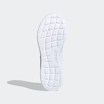 adidas Women's Puremotion Adapt Running Shoe, White/Black/Dove Grey, 7