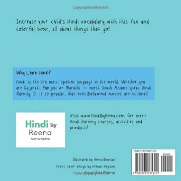 My First Hindi Words Kids Book for Hindi Learners