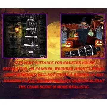 60 Inch Halloween Decorations Corpse Dead Victim Props