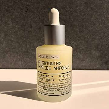 Logically Skin Brightuning Peptide Serum for Radiance and Hydration
