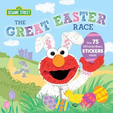 The Great Easter Race!: An Egg-straordinary Spring Story with Elmo, Cookie Monster, and Friends!