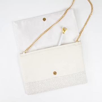 WIFEY FOR LIFEEY Bridal Clutch Perfect for Weddings and Gifts