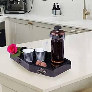 Gothic Coffin Tray Unique Home Decor for Spooky Touch