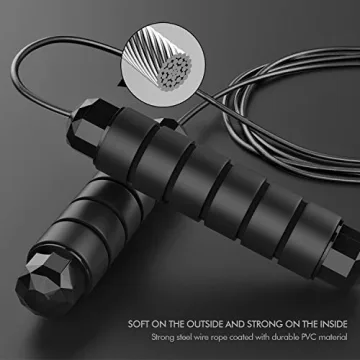 Tangle-Free Speed Jump Rope for Quick Workouts