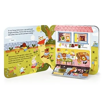 Peek-a-Flap Words Board Book for Kids Ages 1-5