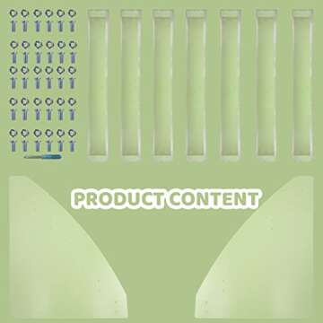 SMFANLIN 7 Tiers Nail Polish Holder Organizer, Multi-Level Acrylic Nail Polish Display Cases Rack, Clear Essential Oil Storage Display Stand - Hold up to 70 Bottles