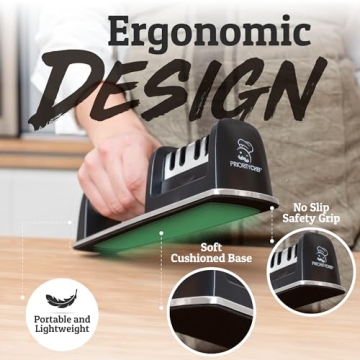 PriorityChef Premium Knife Sharpener for Effortless Cutting