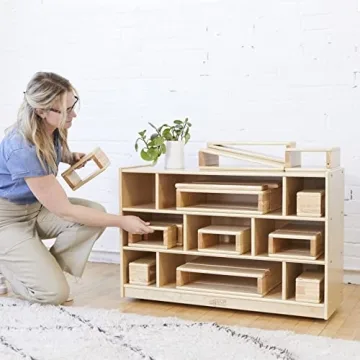 ECR4Kids Hollow Block Set for Kids 18-Piece Creative Toy