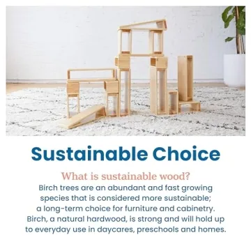 ECR4Kids Hollow Block Set for Kids 18-Piece Creative Toy