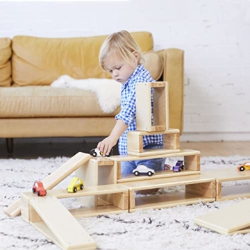 ECR4Kids Hollow Block Set for Kids 18-Piece Creative Toy