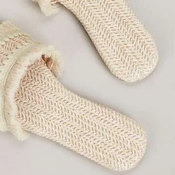 FRZTOUR Raffia Flat Sandals: Stylish Boho Beach Slides