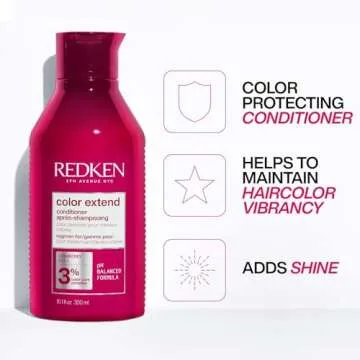 Redken Color Extend Conditioner, Detangles & Smooths Hair While Protecting Color From Fading , 33.8 Fl Oz