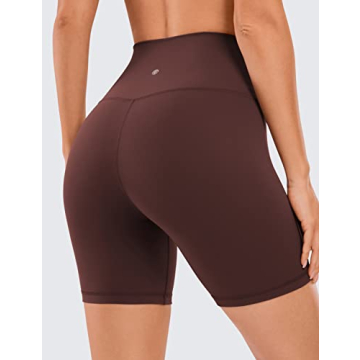 CRZ YOGA Womens Butterluxe Biker Shorts - Comfortable Quality Activewear