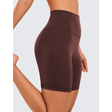 CRZ YOGA Womens Butterluxe Biker Shorts - Comfortable Quality Activewear