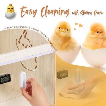 NEWTRY Chicken Brooder Box for Happy, Healthy Chicks