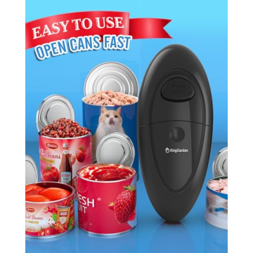 Electric Can Opener - Battery Operated & Easy to Use