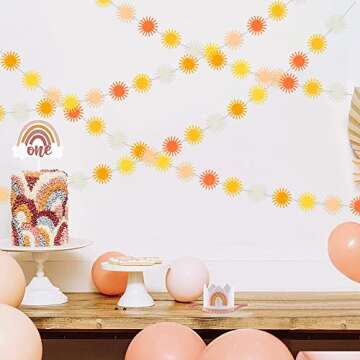 Delightful Boho Sun Garland for Memorable Celebrations