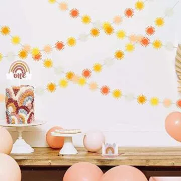 Delightful Boho Sun Garland for Memorable Celebrations