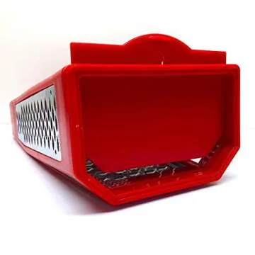 Microplane Grate Away Red 2 Piece Set for Effortless Grating