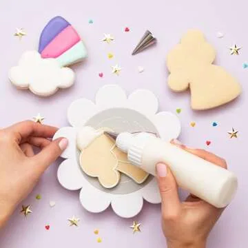 Sweet Sugarbelle, Bottle Coupler, Includes 2 8 oz., Frosting Tool for Cake and Cookie Frosting, Compatible with Frosting Piping Kit, Piping Bags, Piping Tips, Frost Form and More