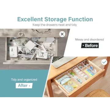 Kootek 28 Pcs Drawer Organizer Set for Every Space