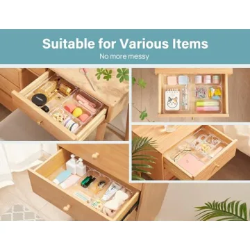 Kootek 28 Pcs Drawer Organizer Set for Every Space