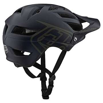 Troy Lee Designs Adult|All Mountain|Bicycle Half Shell A1 Helmet Drone (Navy/Olive, MD/LG)