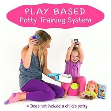 Potty Training with Tot On The Pot, Complete System Includes Parent's Guide, Children's Book, Potty ...
