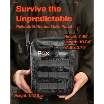 Waterproof Molle Pouch for EDC, Travel & Outdoor