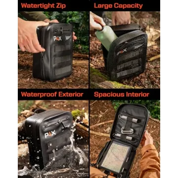 Waterproof Molle Pouch for EDC, Travel & Outdoor