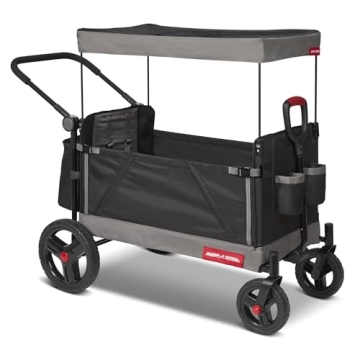 Radio Flyer Stroller Wagon for Kids with Canopy