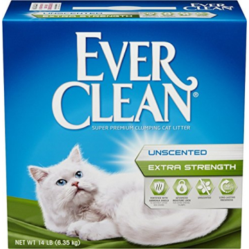 Ever Clean Extra Strength Unscented Cat Litter 14lb Box