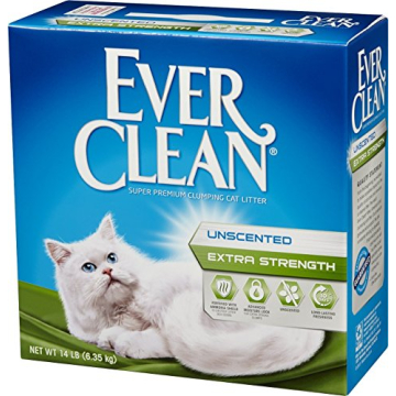 Ever Clean Extra Strength Unscented Cat Litter 14lb Box