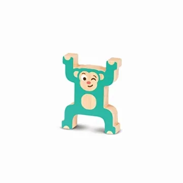 Engaging Wooden Stacking Monkeys for Kids 3 Years