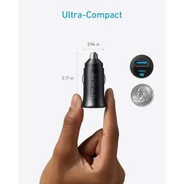 Anker USB-C Car Charger, iPhone 16 Car Charger, 30W 2-Port Type-C Car Adapter, PowerIQ 3.0, for iPhone 16/15/14/13/12 Series, Samsung Galaxy S23/S22/S21 Series, iPad Pro, AirPods, and More