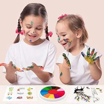 Mesen 13 Color Washable Ink Pad for Creative Crafts