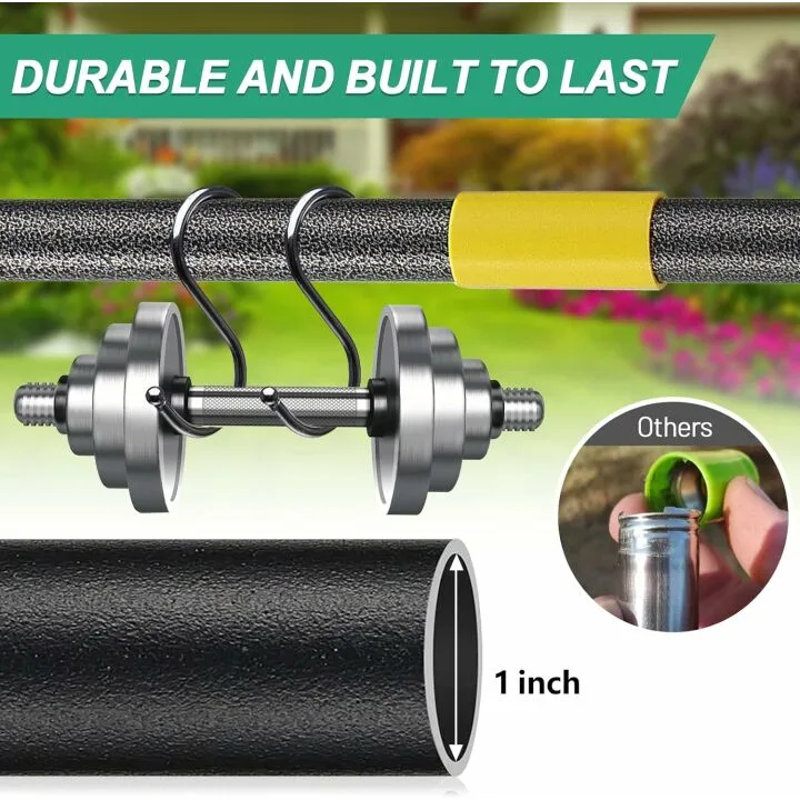 Heavy Duty Lawn Leveling Rake with Adjustable Handle