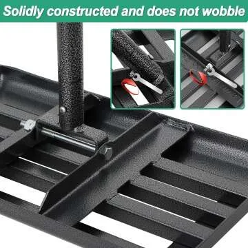 Heavy Duty Lawn Leveling Rake with Adjustable Handle