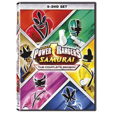 Power Rangers Samurai: The Complete Season DVD - Epic Adventures Await!