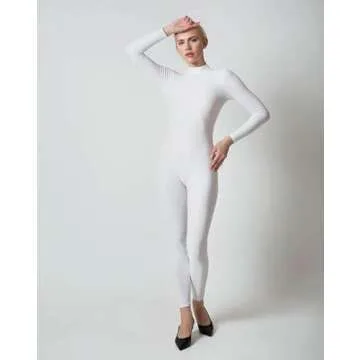 Speerise High Neck Zip Jumpsuit for Women - Versatile Style