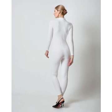 Speerise High Neck Zip Jumpsuit for Women - Versatile Style