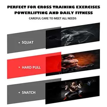 9mm Leather Fitness Weight Lifting Belt for Women&Men with 4 Inches Padded Lumbar Support for Power Lifting Workout & Squats Exercise